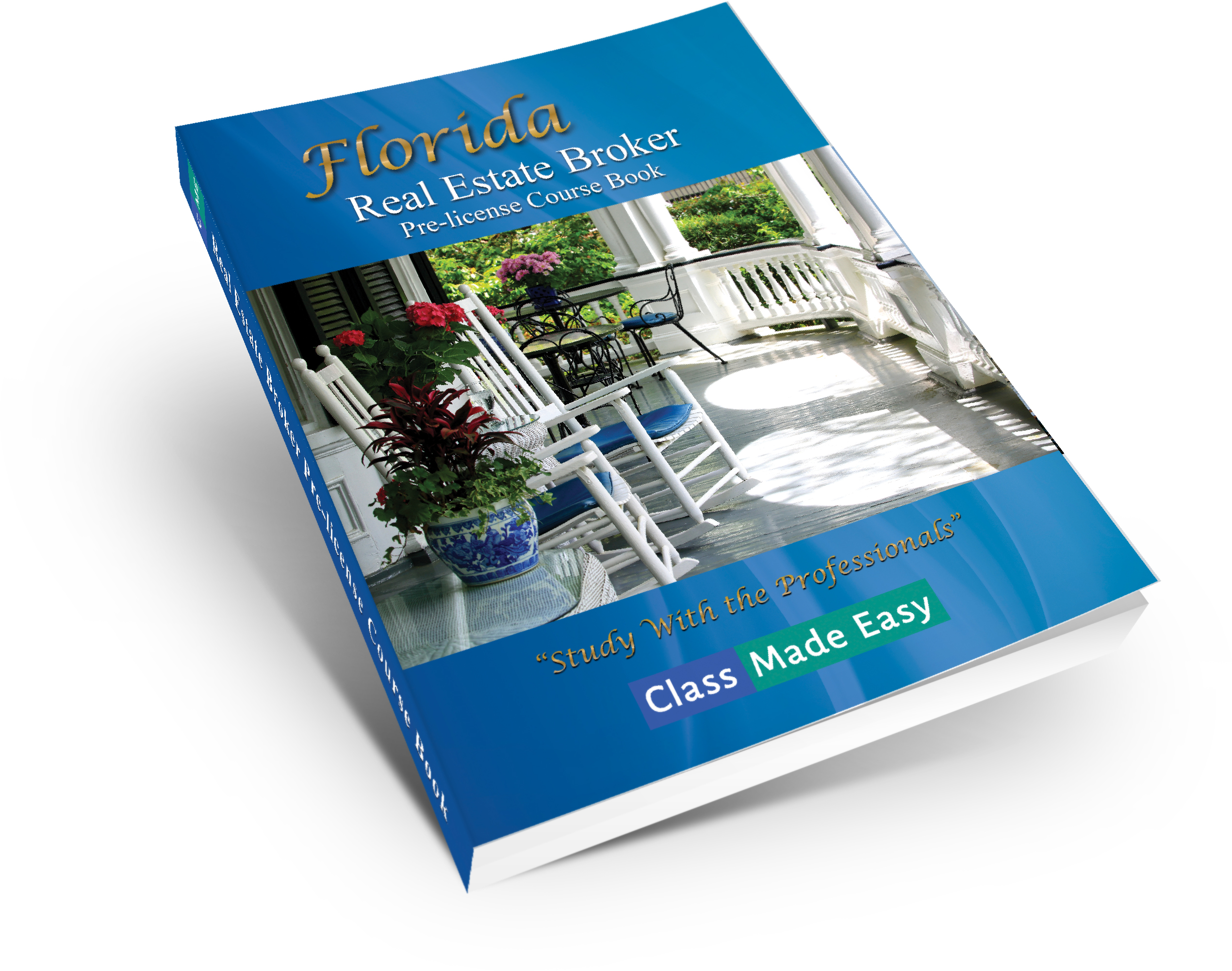 72-hour Florida Broker pre-license textbook for real estate schools