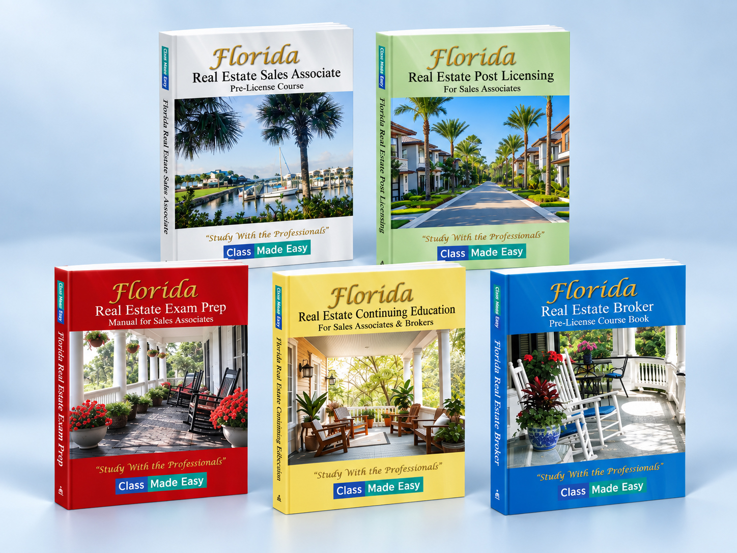 Real estate textbooks and instructional materials for real estate schools